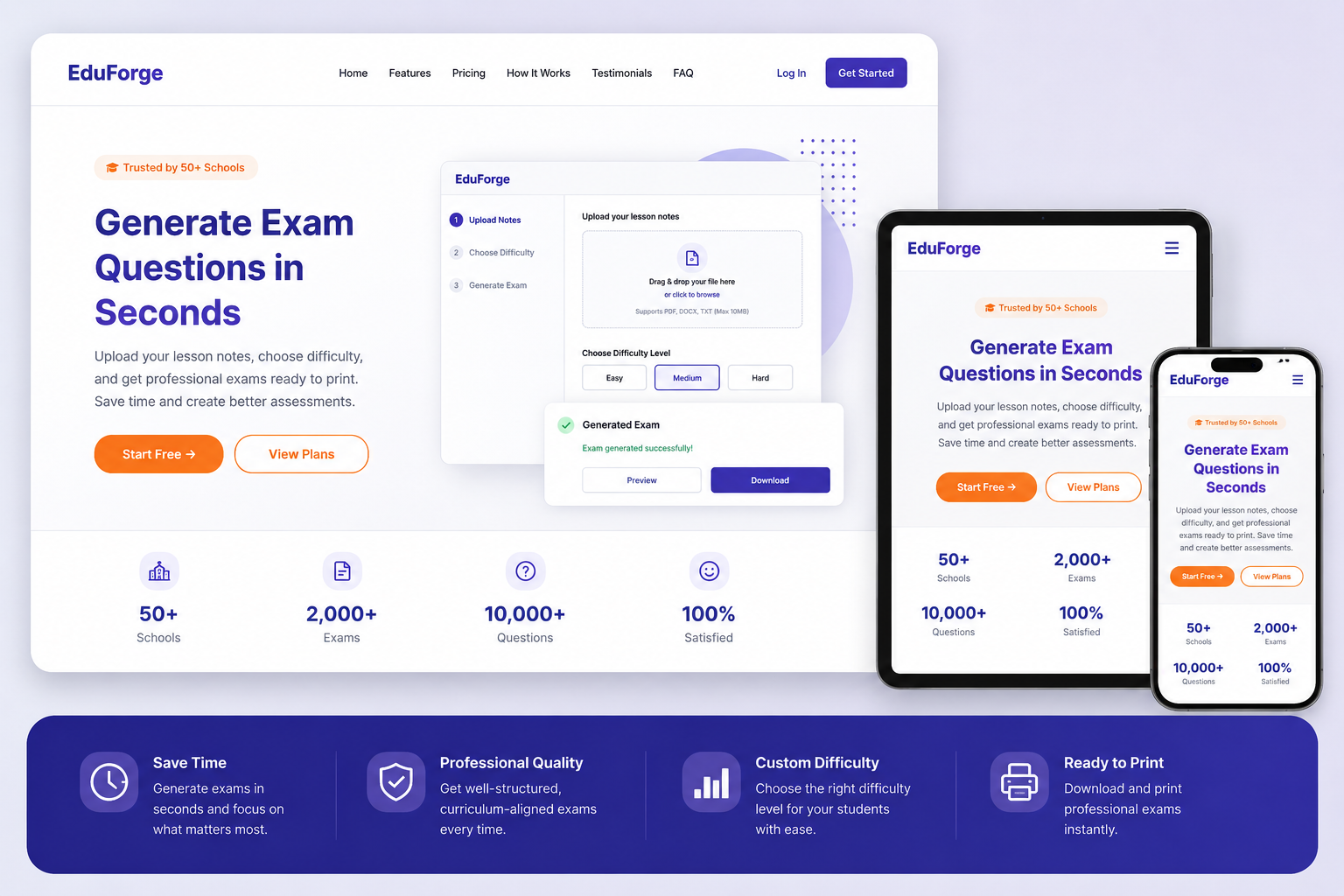 EduForge - Educational Platform