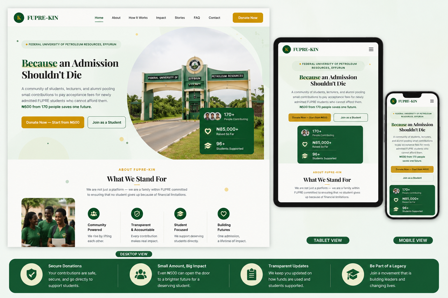 School Management Website