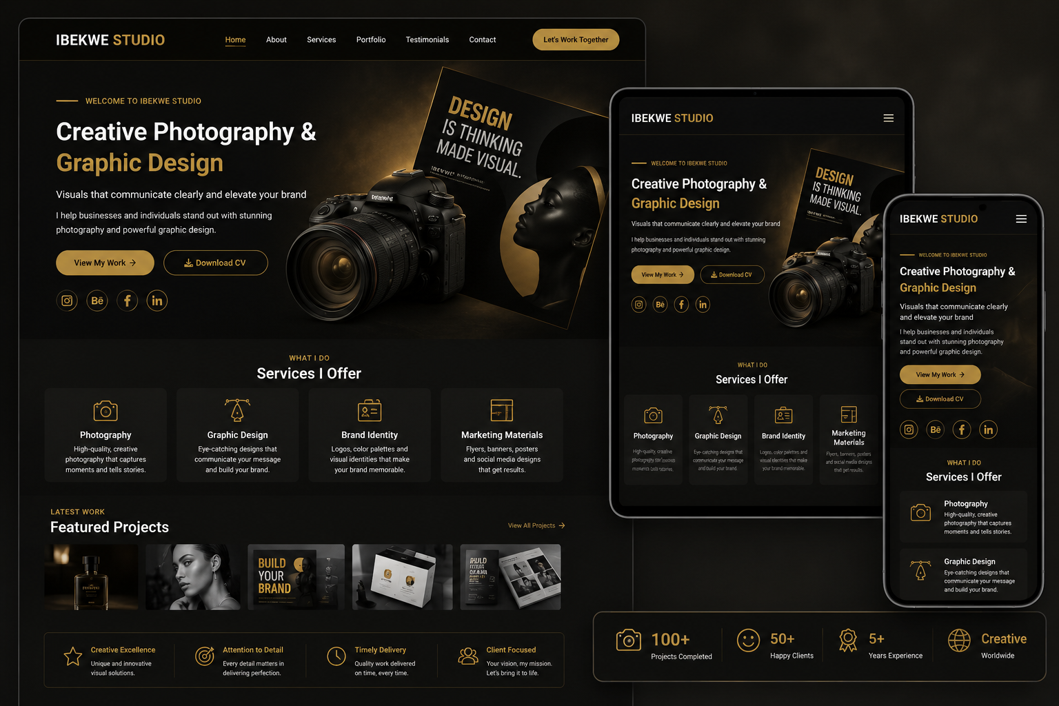 Business Portfolio Website